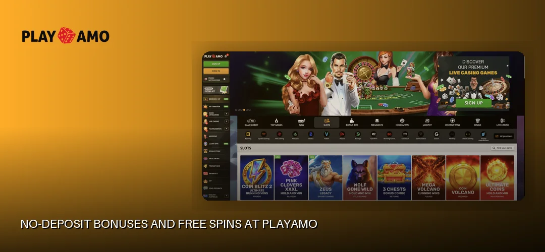 Playamo promotional banner